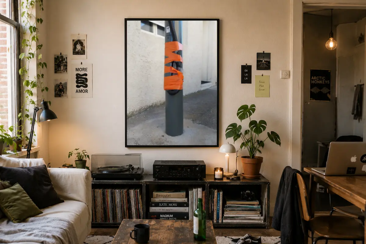 Terminé présentée comme décoration murale
